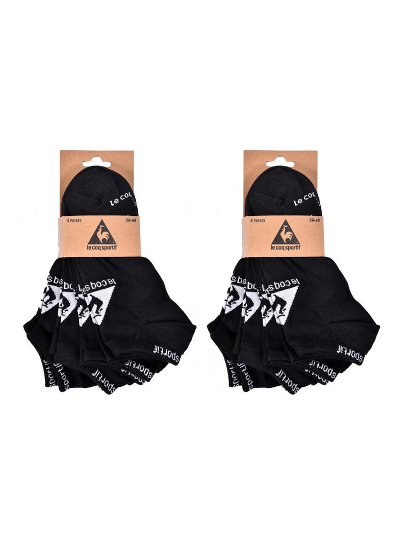 Calcetines Niño LE COQ SPORTIF - Pack de 8 Negro - Kiabi