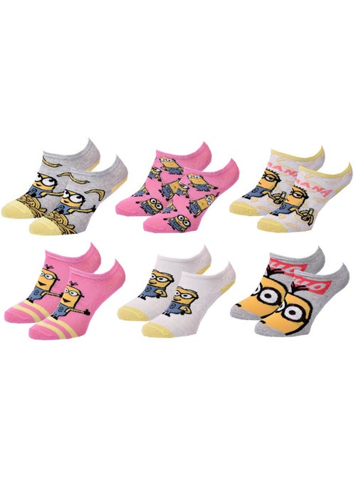Calcetines niño Licencia MOI, MOCHE ET MECHANT fantasia - Pack de 6 - Kiabi Calcetines niño Licencia MOI, MOCHE ET MECHANT fantasia - Pack de 6 - Kiabi