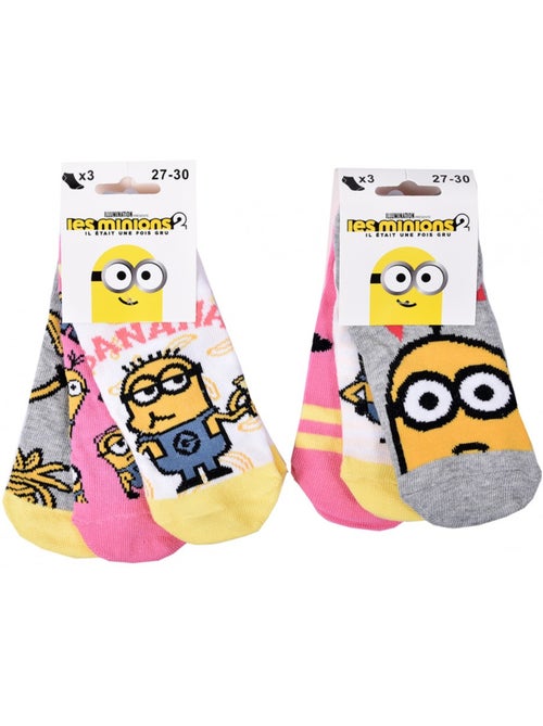 Calcetines niño Licencia MOI, MOCHE ET MECHANT fantasía Pack de 9 - Kiabi Calcetines niño Licencia MOI, MOCHE ET MECHANT fantasía Pack de 9 - Kiabi