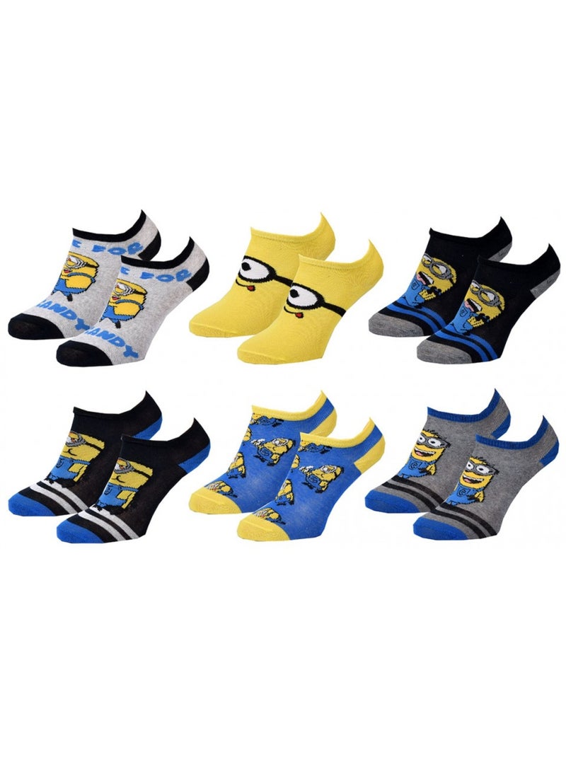 Calcetines niño Licencia MOI, MOCHE ET MECHANT fantasía Pack de 9 Multicolor - Kiabi