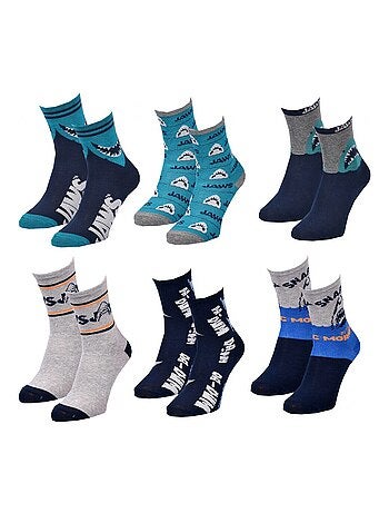 Calcetines Niño Licencia PACK DE 12 PARES LOS DIENTES DE LA SIERRA