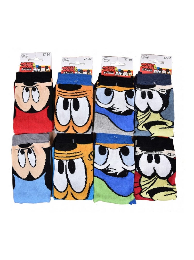 Calcetines Niño Licencia PACK DE 12 PARES MICKEY Negro Gris antracita Azul - Kiabi