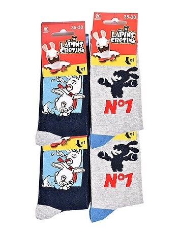 Calcetines Niño Licencia PACK DE 12 PARES RABBIDS