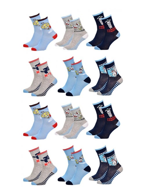 Calcetines Niño Licencia PACK DE 12 PARES RABBIDS - Kiabi