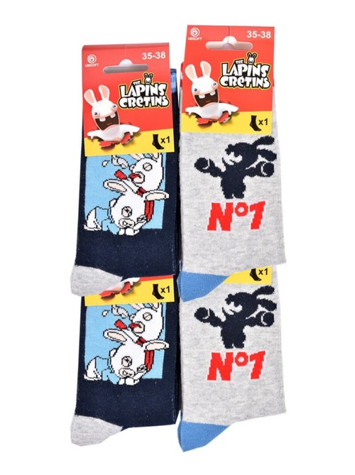Calcetines Niño Licencia PACK DE 12 PARES RABBIDS - Kiabi