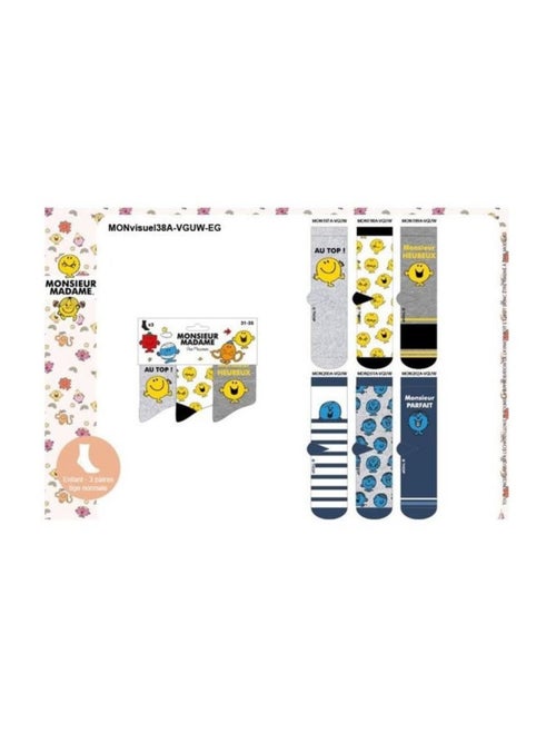 Calcetines Niño Licencia PACK DE 3 PARES - Kiabi