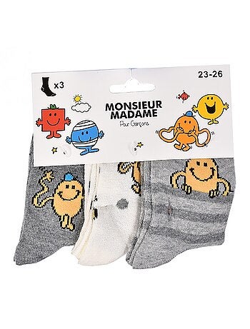 Calcetines Niño Licencia PACK DE 3 PARES