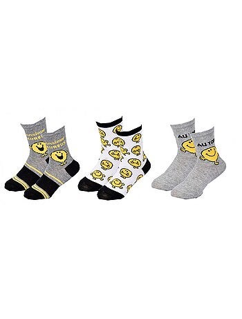 Calcetines Niño Licencia PACK DE 3 PARES