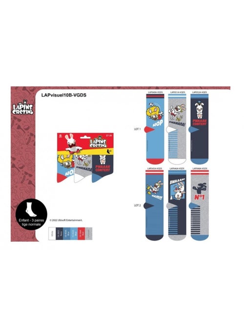 Calcetines Niño Licencia PACK DE 3 PARES - Kiabi