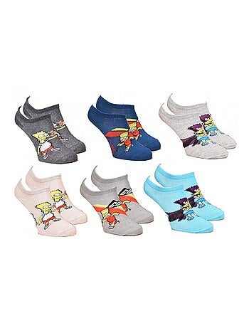 Calcetines Niño Licencia Simpson Fantasía - Pack de 3