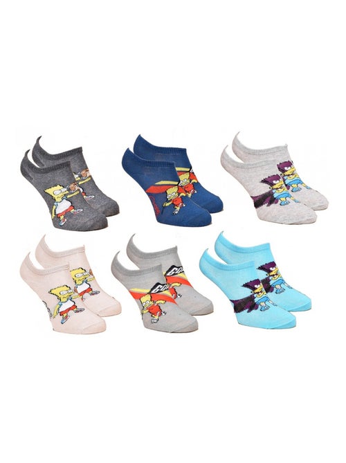 Calcetines Niño Licencia SIMPSONS Fantasía - Pack de 3 - Kiabi