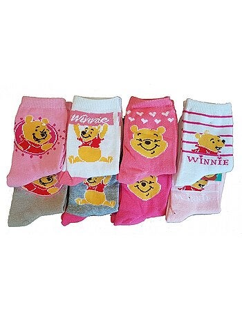 Calcetines Niño Licencia WINNIE EL OSO fantasía - Pack de 3