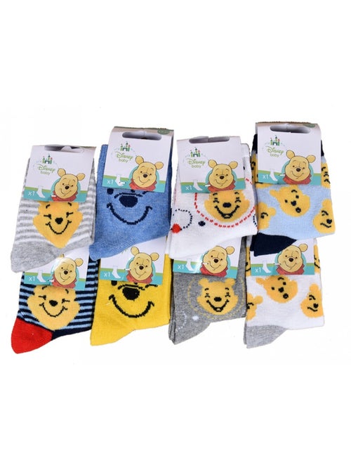 Calcetines Niño Licencia WINNIE EL OSO fantasía - Pack de 3 - Kiabi Calcetines Niño Licencia WINNIE EL OSO fantasía - Pack de 3 - Kiabi