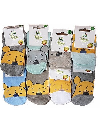 Calcetines Niño Licencia WINNIE THE POOH Fantasía - Pack de 6