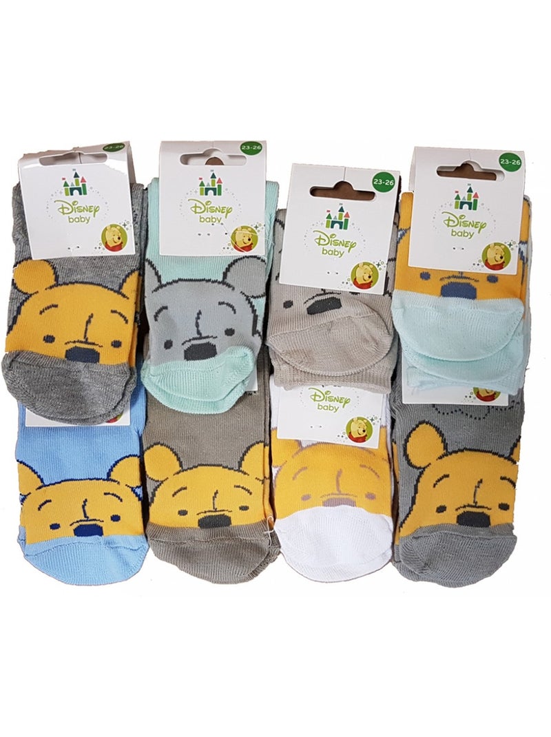 Calcetines Niño Licencia WINNIE THE POOH Fantasía - Pack de 6 Multicolor - Kiabi