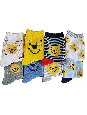Calcetines Niño Licencia WINNIE THE POOH fantasía - Pack de 9