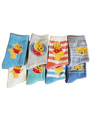 Calcetines Niño Licencia WINNIE THE POOH fantasía - Pack de 9