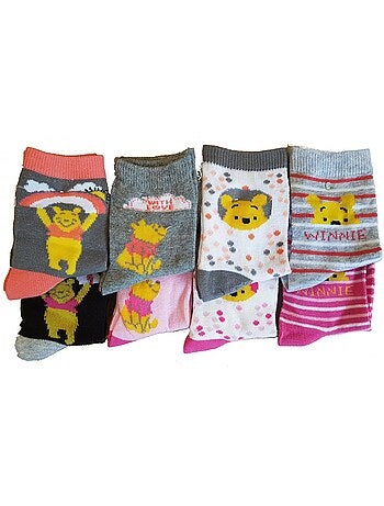 Calcetines Niño Licencia WINNIE THE POOH fantasía - Pack de 9