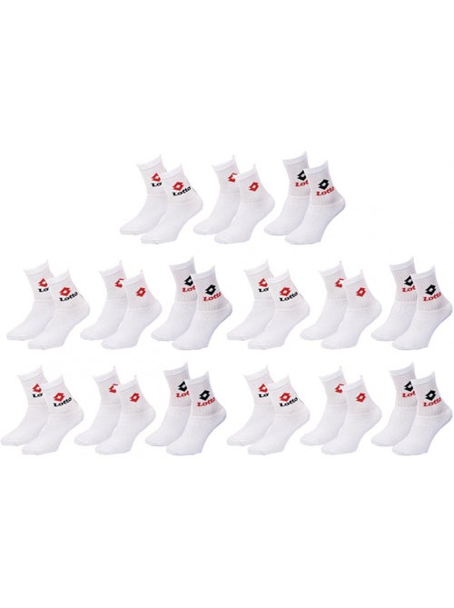 Calcetines Niño LOTTO TENNIS CREW - Pack de 15 - Kiabi