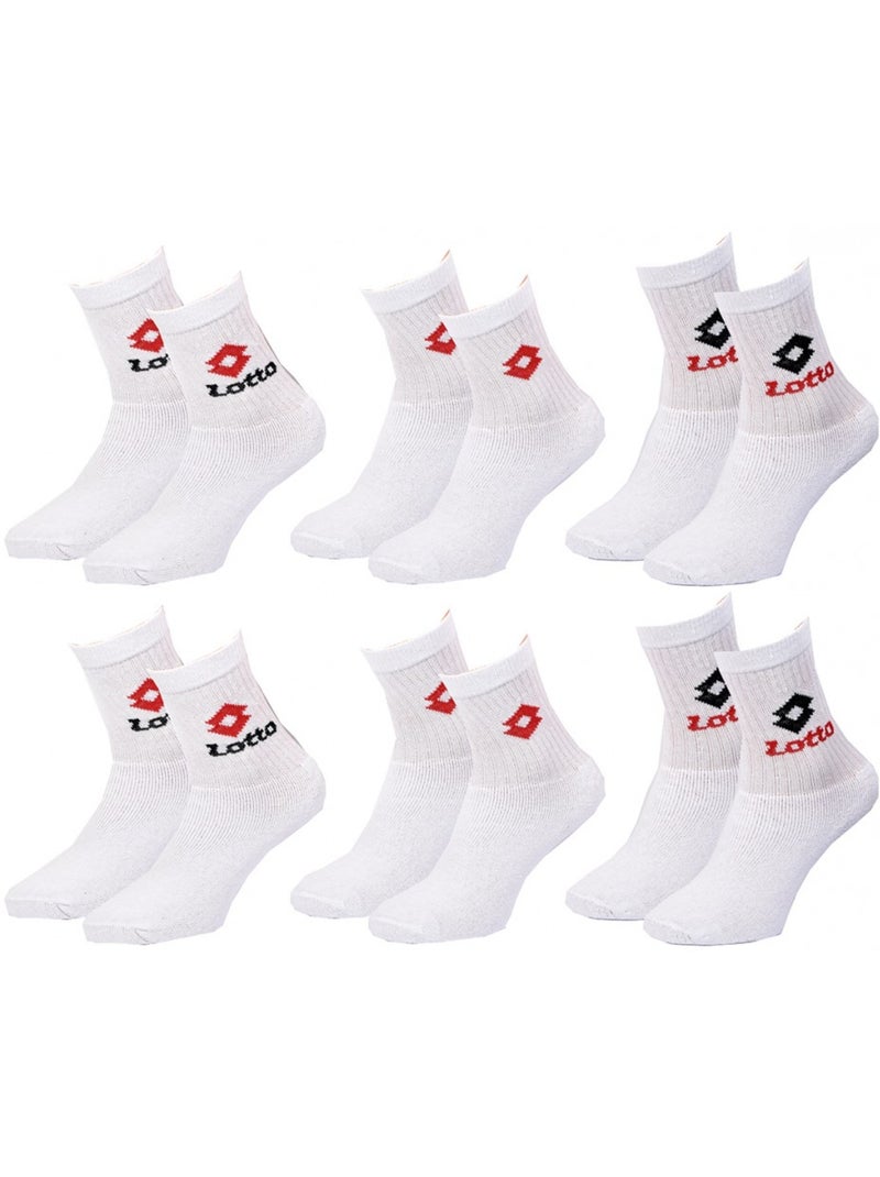 Calcetines Niño LOTTO TENNIS CREW - Pack de 15 Multicolor - Kiabi