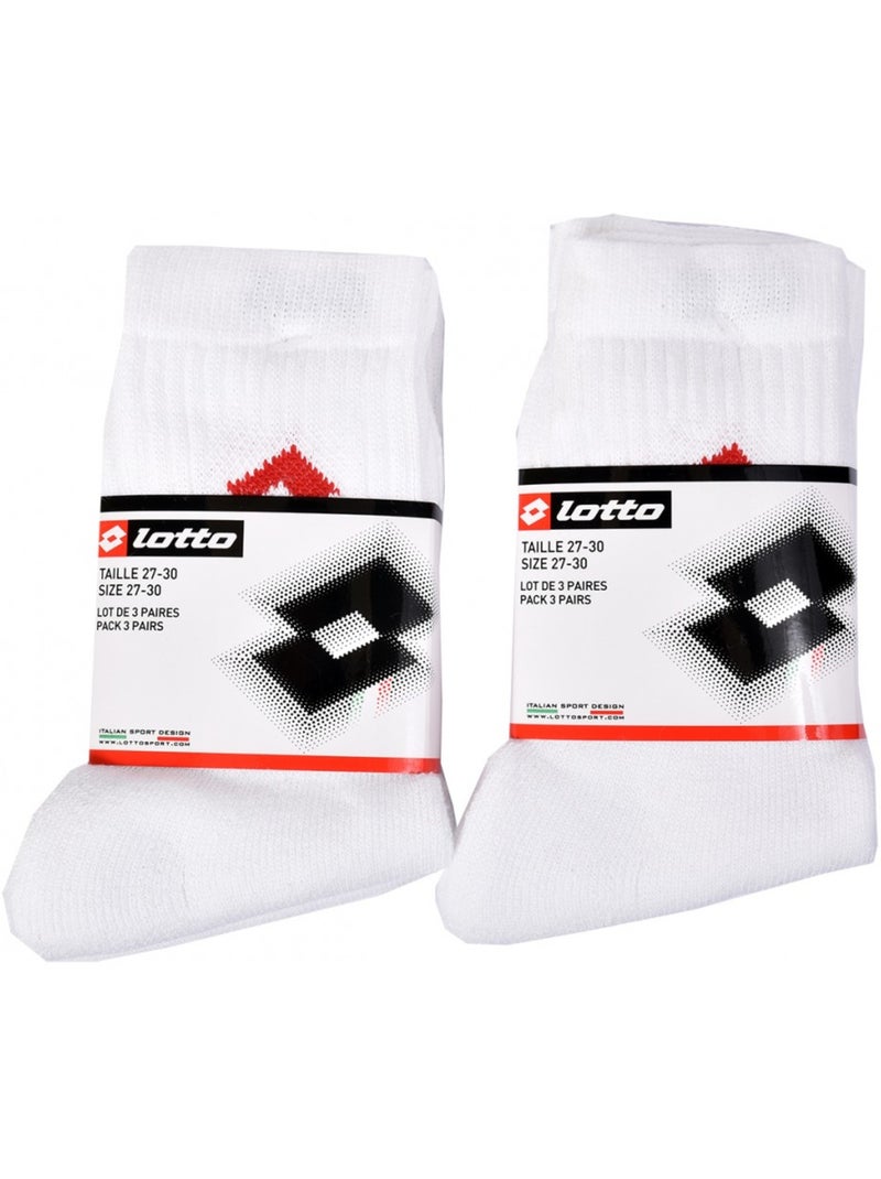 Calcetines Niño LOTTO TENNIS CREW - Pack de 15 Multicolor - Kiabi