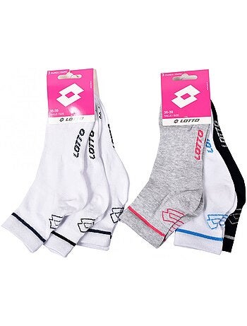 Calcetines Niño LOTTO Tobilleros - Pack de 6