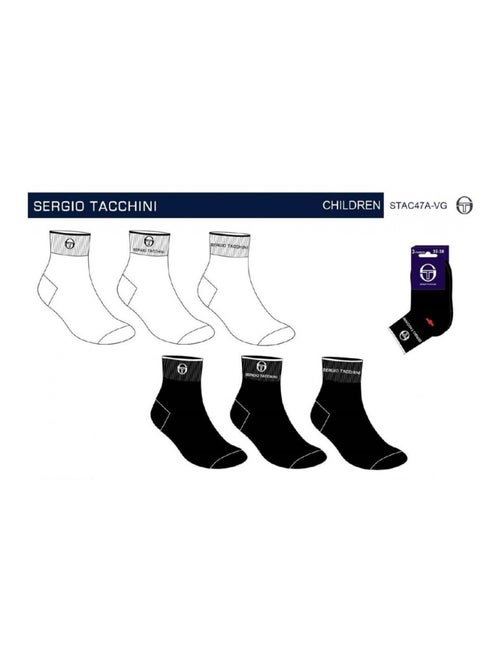 Calcetines niño QUARTER SERGIO TACCHINI - Pack de 6 - Kiabi