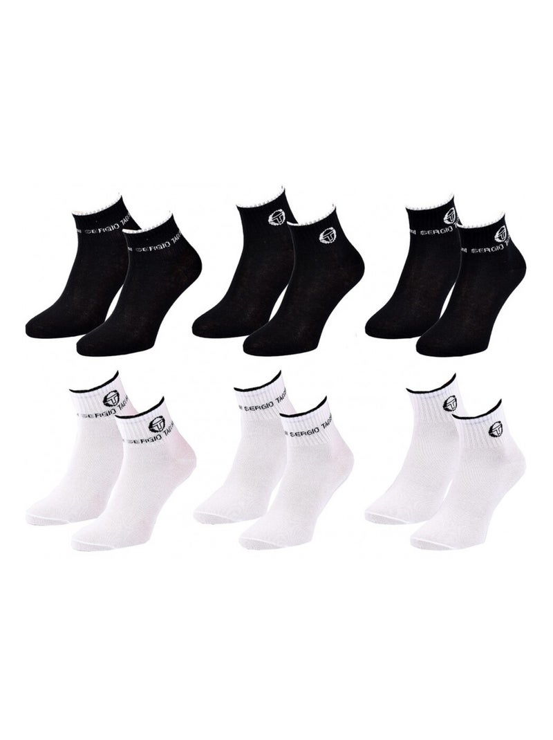 Calcetines niño QUARTER SERGIO TACCHINI pack de 6 Multicolor - Kiabi