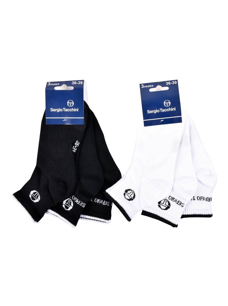 Calcetines niño QUARTER SERGIO TACCHINI pack de 6 Multicolor - Kiabi