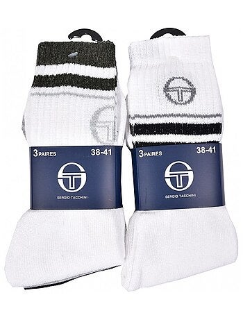Calcetines Niño SERGIO TACCHINI TENNIS CREW Algodón Mayorit Pack de 6