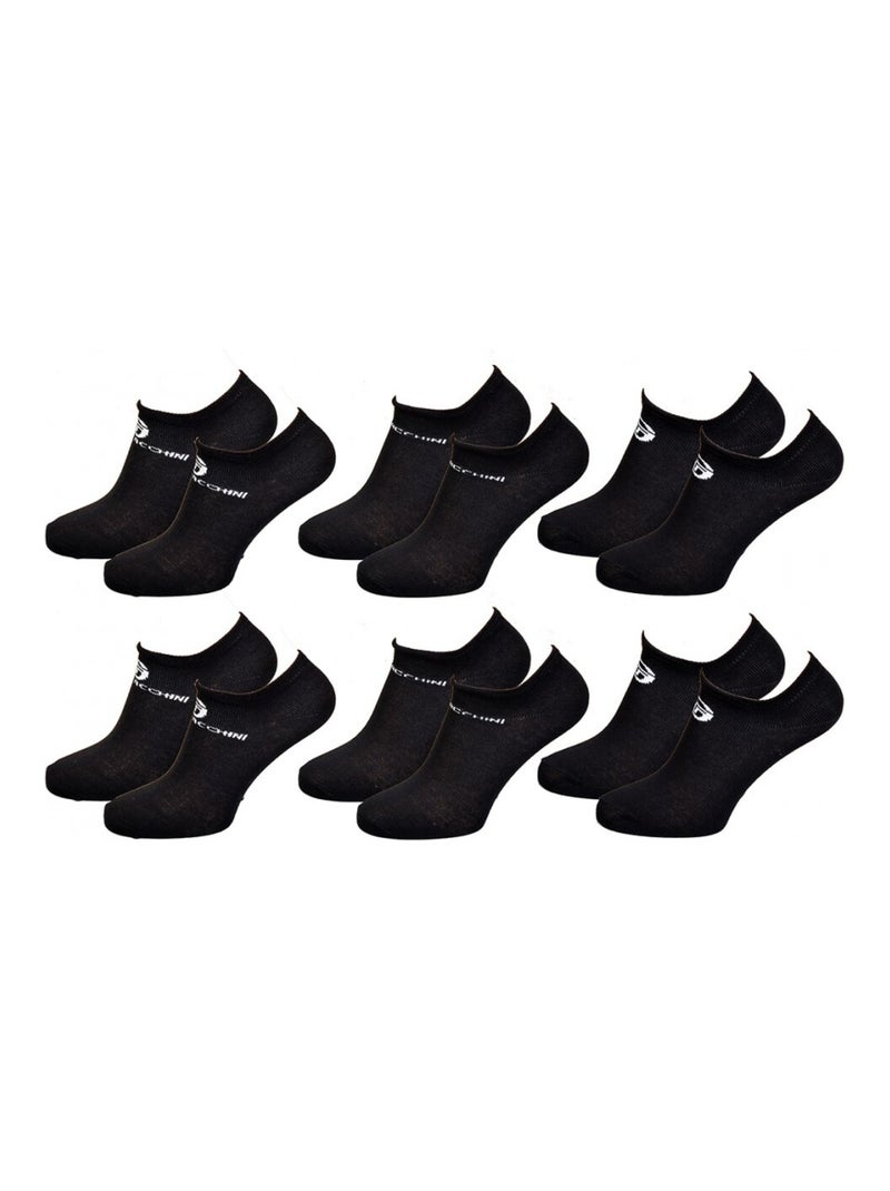 Calcetines Niño SERGIO TACCHINI Tobilleros de Algodón Mayoritario - Pack de 12 Multicolor - Kiabi