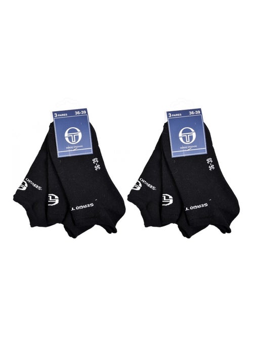 Calcetines Niño SERGIO TACCHINI Tobilleros de Algodón Mayoritario - Pack de 6 - Kiabi