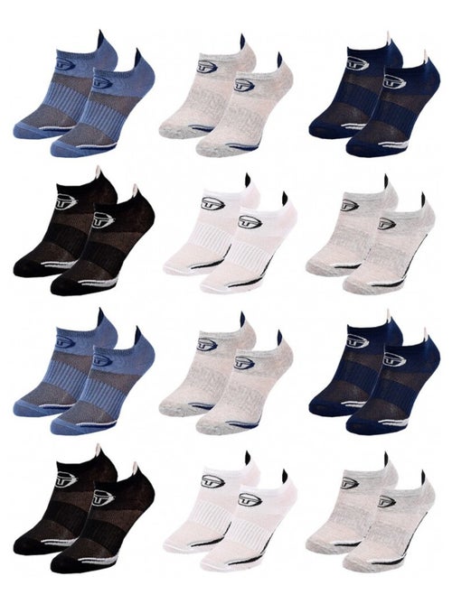 Calcetines Niño SNEAKER SERGIO TACCHINI - Pack de 12 - Kiabi