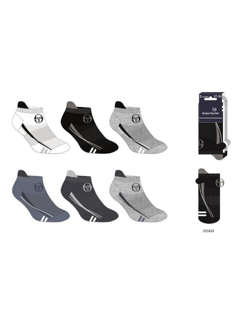 Calcetines Niño SNEAKER SERGIO TACCHINI - Pack de 12 - Kiabi