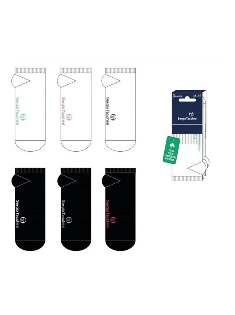 Calcetines Niño SNEAKER SERGIO TACCHINI - Pack de 12 Multicolor - Kiabi