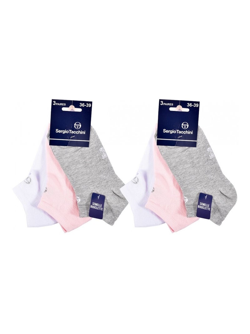 Calcetines Niño SNEAKER SERGIO TACCHINI - Pack de 6 Multicolor - Kiabi