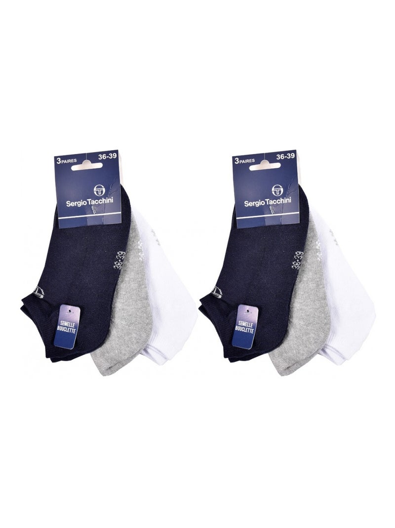 Calcetines niño SNEAKER SERGIO TACCHINI Pack de 6 Multicolor - Kiabi