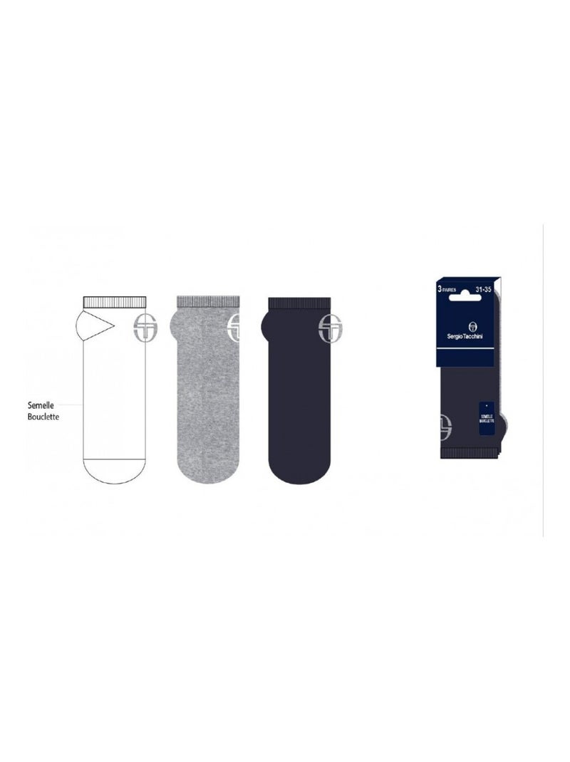 Calcetines niño SNEAKER SERGIO TACCHINI Pack de 6 Multicolor - Kiabi