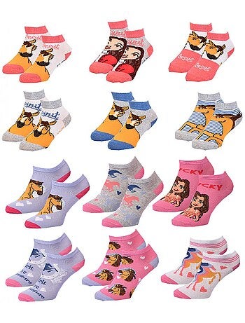 Calcetines Niño SPIRIT fantasía - Pack de 9