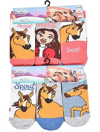 Calcetines Niño SPIRIT fantasía - Pack de 9