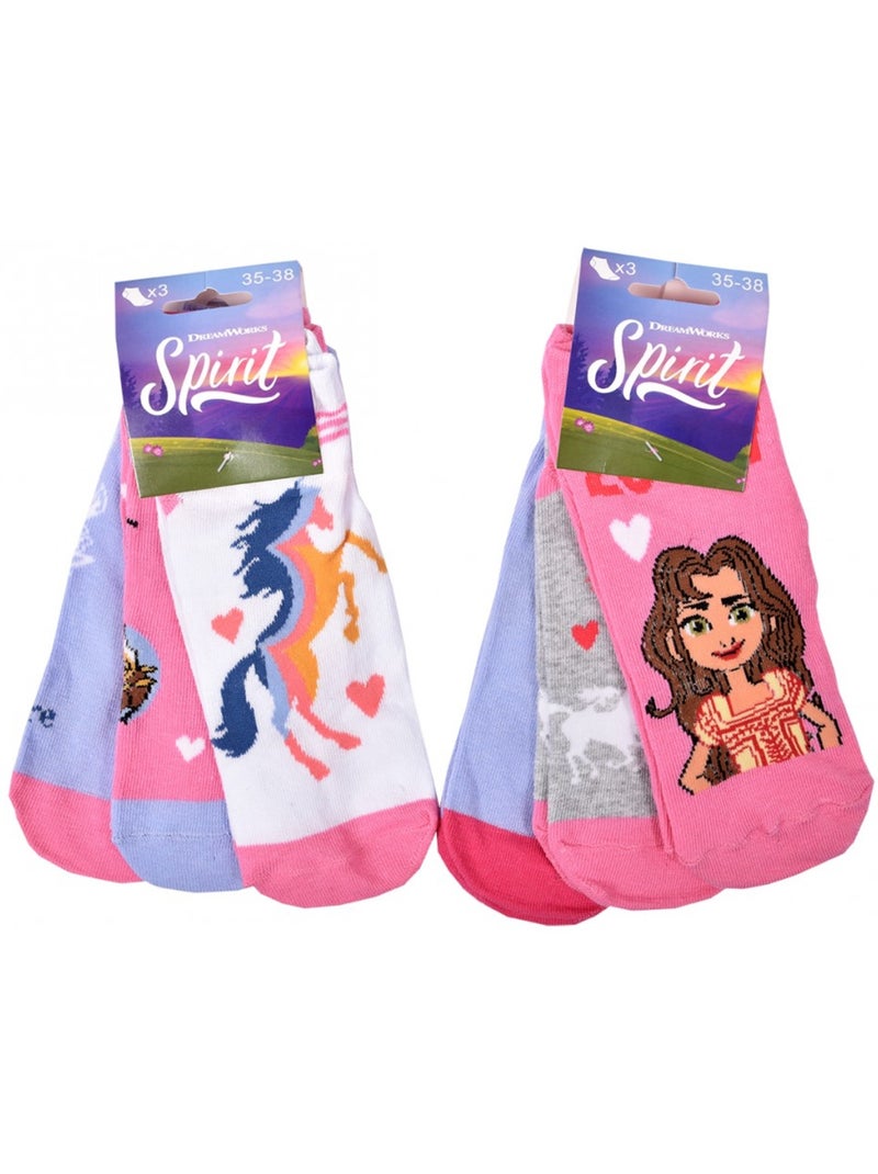 Calcetines Niño SPIRIT fantasía - Surtido modelos fotos según llegadas - Pack de 9 Multicolor - Kiabi