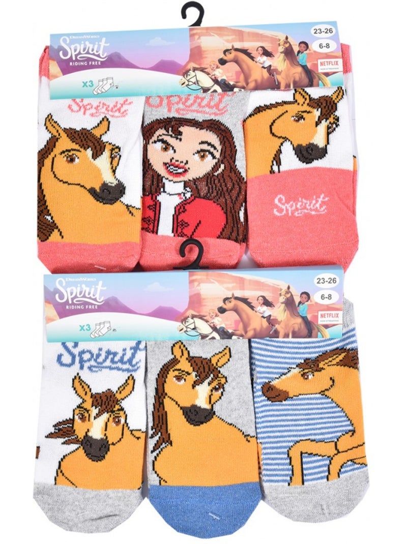 Calcetines Niño SPIRIT fantasía - Surtido modelos fotos según llegadas - Pack de 9 Multicolor - Kiabi