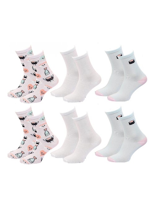 Calcetines Niño TWINDAY - Pack de 6 - Kiabi