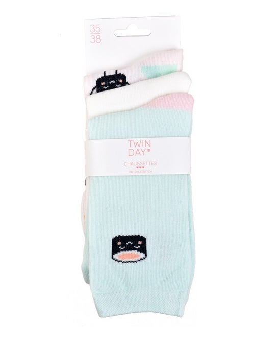 Calcetines Niño TWINDAY - Pack de 6 - Kiabi