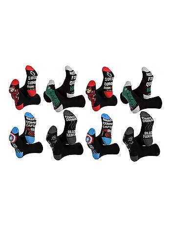 Calcetines Pack Hombre AVENGERS - Pack de 8