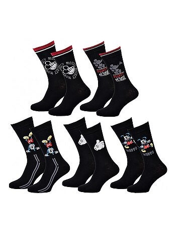 Calcetines Pack Hombre DISNEY MICKEY MOUSE - Pack de 5