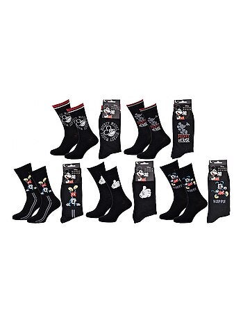 Calcetines Pack Hombre DISNEY MICKEY MOUSE - Pack de 5