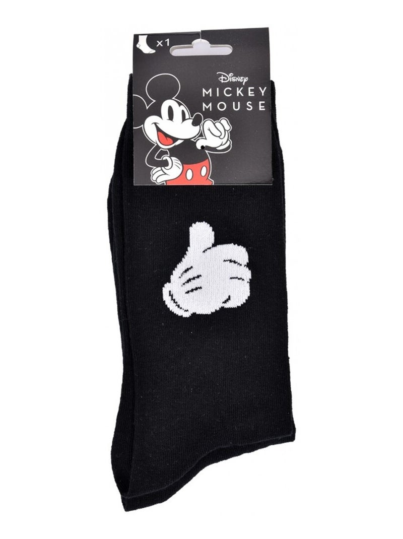 Calcetines Pack Hombre DISNEY MICKEY MOUSE Negro Blanco - Kiabi