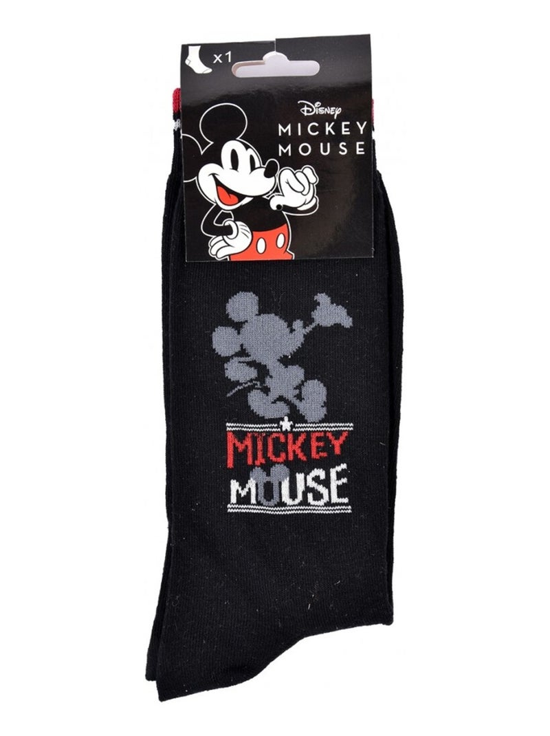 Calcetines Pack Hombre DISNEY MICKEY MOUSE Negro Gris Blanco Rojo - Kiabi