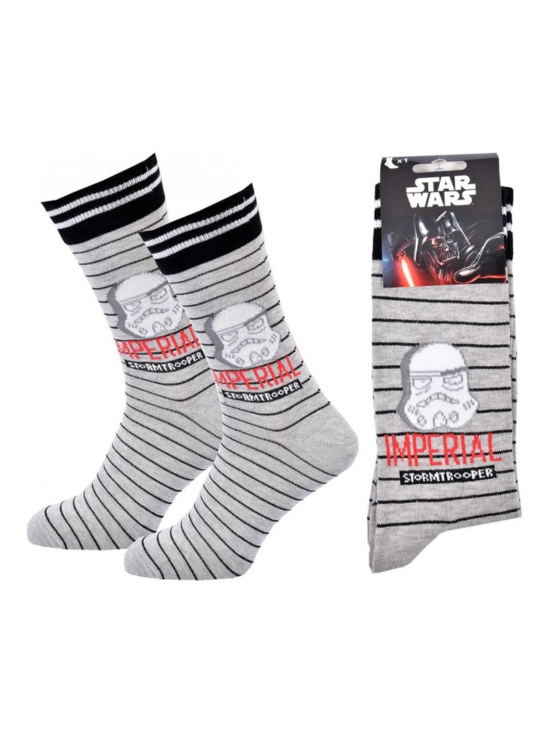 Calcetines Pack Hombre DISNEY STAR WARS Gris - Kiabi